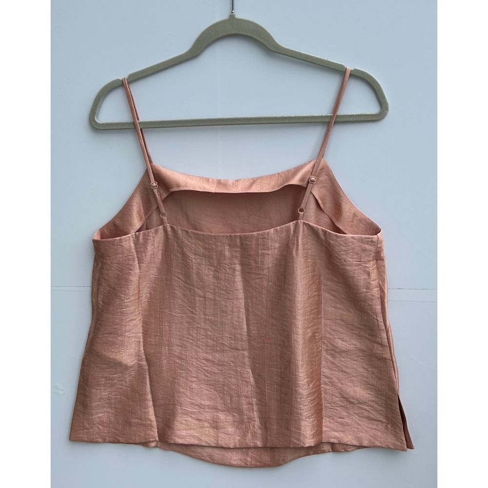 Boden US 6 Longerline Cami NWT Pink Coral Sateen Camisole T1292 - Picture 2 of 11